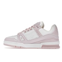 Женские кроссовки Louis Vuitton Trainer Pink White (W)