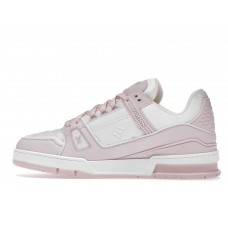 Женские кроссовки Louis Vuitton Trainer Pink White (W)