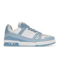 Кроссовки Louis Vuitton Trainer Low White Sky Blue