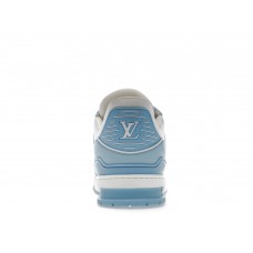 Кроссовки Louis Vuitton Trainer Low White Sky Blue