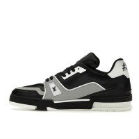 Кроссовки Louis Vuitton LV Trainer Black Grey White