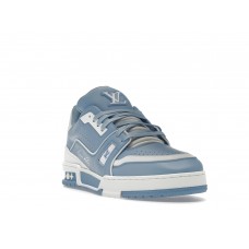 Кроссовки Louis Vuitton LV Trainer #54 Light Blue White