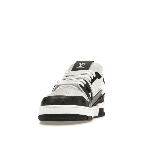 Кроссы Louis Vuitton LV Trainer #54 Black White - мужская сетка размеров