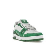 Кроссовки Louis Vuitton Trainer #54 Signature Green White