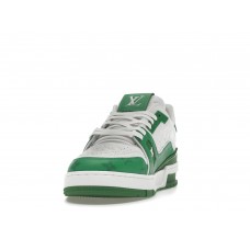 Кроссовки Louis Vuitton Trainer #54 Signature Green White