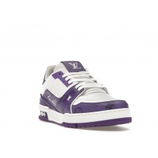 Кроссовки Louis Vuitton Trainer Purple Monogram
