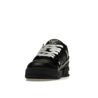 Louis Vuitton Trainer Black Embossed Monogram