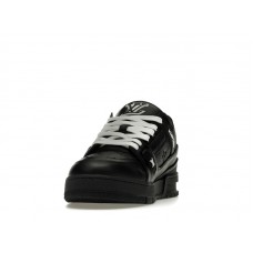 Louis Vuitton Trainer Black Embossed Monogram