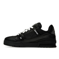 Louis Vuitton Trainer Black Embossed Monogram