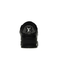 Louis Vuitton Trainer Black Embossed Monogram