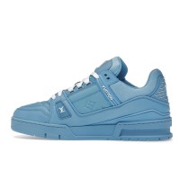 Louis Vuitton Trainer Blue Embossed Monogram
