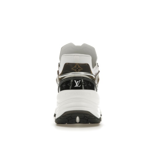 Кроссы Louis Vuitton Run 55 White Monogram (W) - женская сетка размеров