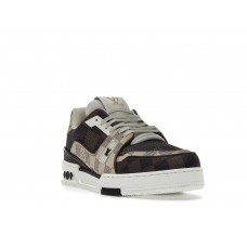 Кроссовки Louis Vuitton LV Trainer #54 Damier Ebene Multi