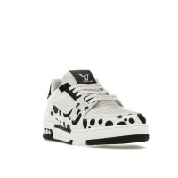 Louis Vuitton LV Trainer Yayoi Kusama Black White