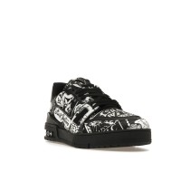 Кроссовки Louis Vuitton LV Trainer Comic Motifs Black White (SS23)