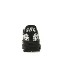 Кроссовки Louis Vuitton LV Trainer Comic Motifs Black White (SS23)
