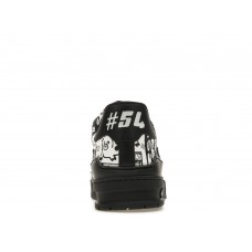 Кроссовки Louis Vuitton LV Trainer Comic Motifs Black White (SS23)