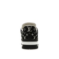 Кроссовки Louis Vuitton Trainer Black Monogram Textile
