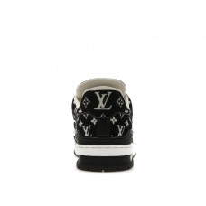 Кроссовки Louis Vuitton Trainer Black Monogram Textile