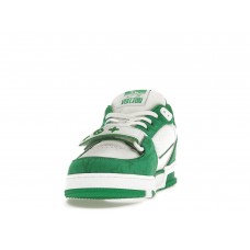 Louis Vuitton Trainer Green Monogram Denim
