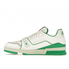 Кроссовки Louis Vuitton Trainer #54 Signature White Green