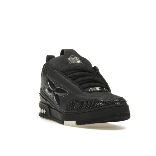 Кроссы Louis Vuitton LV Skate Sneaker Black - мужская сетка размеров