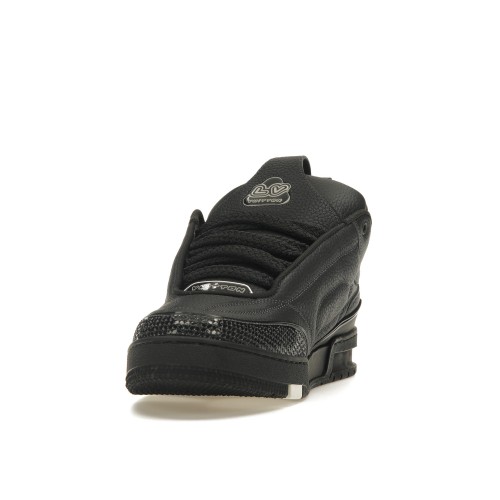 Кроссы Louis Vuitton LV Skate Sneaker Black - мужская сетка размеров