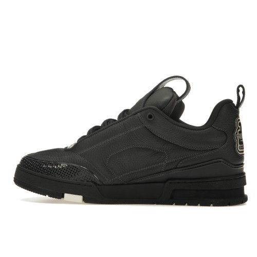 Кроссы Louis Vuitton LV Skate Sneaker Black - мужская сетка размеров