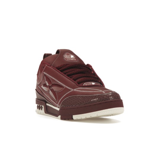 Кроссы Louis Vuitton LV Skate Sneaker Bordeaux Red - мужская сетка размеров