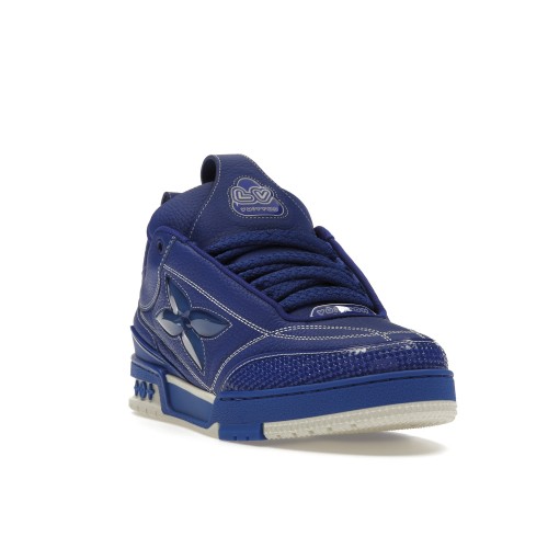 Кроссы Louis Vuitton LV Skate Sneaker Blue - мужская сетка размеров