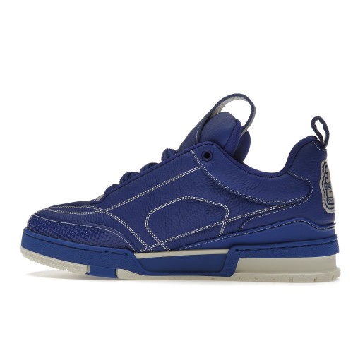 Кроссы Louis Vuitton LV Skate Sneaker Blue - мужская сетка размеров
