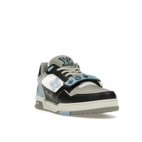 Кроссовки Louis Vuitton LV Trainer Blue Grey Black