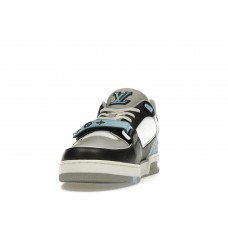 Кроссовки Louis Vuitton LV Trainer Blue Grey Black