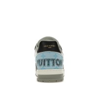 Кроссовки Louis Vuitton LV Trainer Blue Grey Black