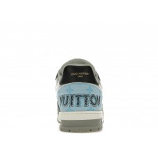 Кроссовки Louis Vuitton LV Trainer Blue Grey Black