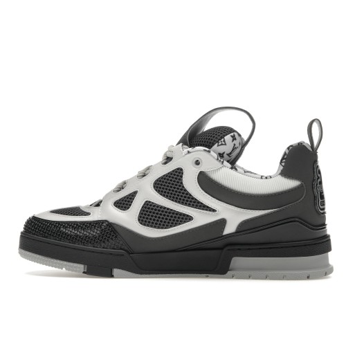 Кроссы Louis Vuitton LV Skate Sneaker Grey White - мужская сетка размеров
