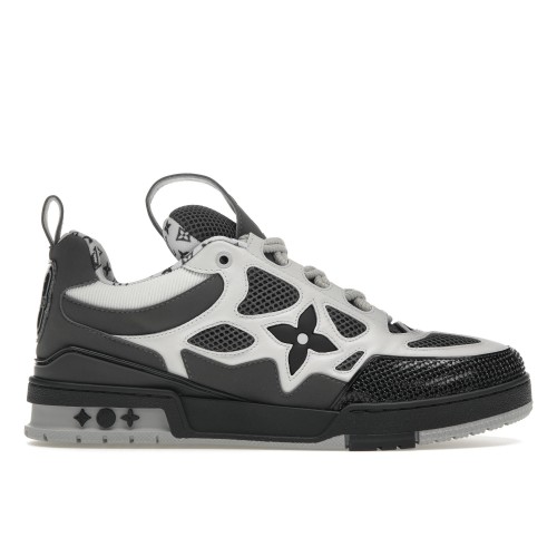 Кроссы Louis Vuitton LV Skate Sneaker Grey White - мужская сетка размеров