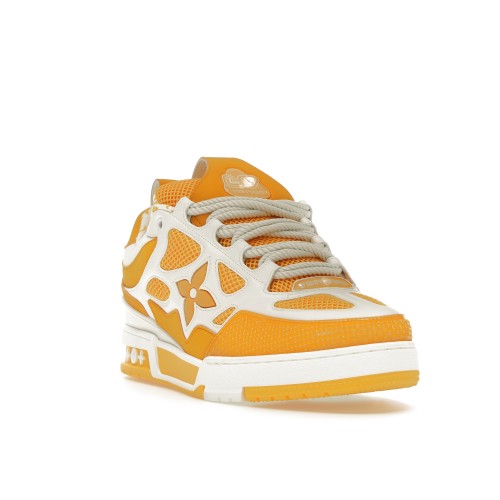 Кроссы Louis Vuitton LV Skate Sneaker Yellow White - мужская сетка размеров