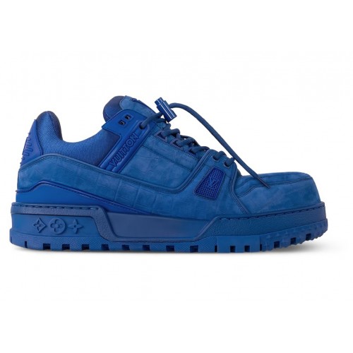 Кроссы Louis Vuitton LV Trainer Maxi Sneaker Blue - мужская сетка размеров