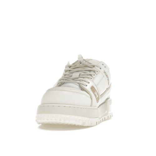 Кроссы Louis Vuitton LV Trainer Maxi Sneaker White - мужская сетка размеров