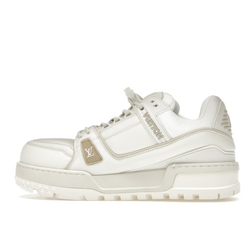 Кроссы Louis Vuitton LV Trainer Maxi Sneaker White - мужская сетка размеров