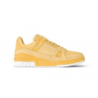 Кроссовки Louis Vuitton LV Trainer Yellow White