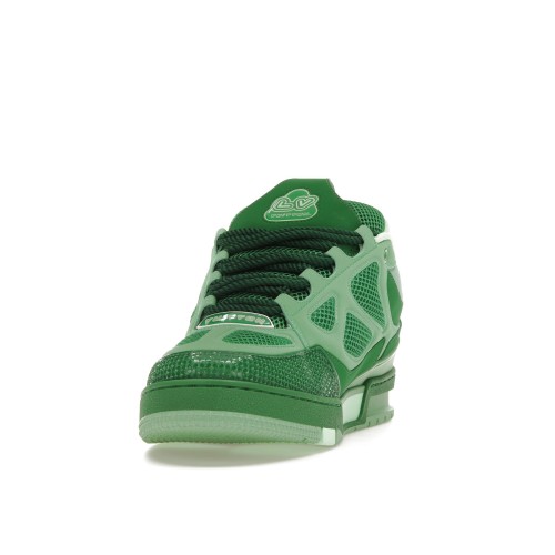 Кроссы Louis Vuitton LV Skate Green - мужская сетка размеров