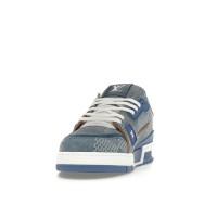 Louis Vuitton LV Trainer Blue Damier 3D Denim