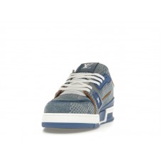 Louis Vuitton LV Trainer Blue Damier 3D Denim