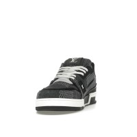 Louis Vuitton LV Trainer Black Damier 3D Denim
