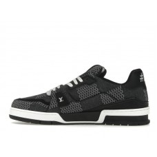 Louis Vuitton LV Trainer Black Damier 3D Denim