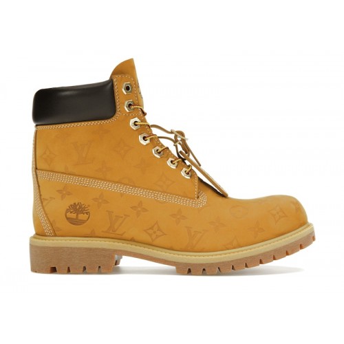 Louis Vuitton Timberland 6 Ankle Boot Wheat Monogram - мужская сетка размеров
