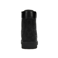 Louis Vuitton Timberland 6 Ankle Boot Black Monogram