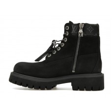 Louis Vuitton Timberland 6 Ankle Boot Black